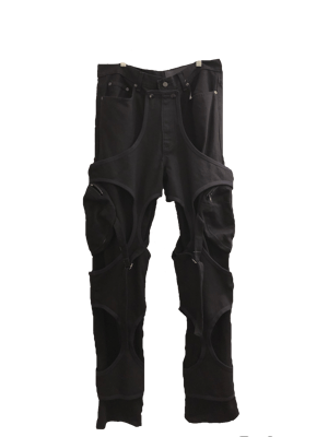 MEET THE GUYS Caged Denim