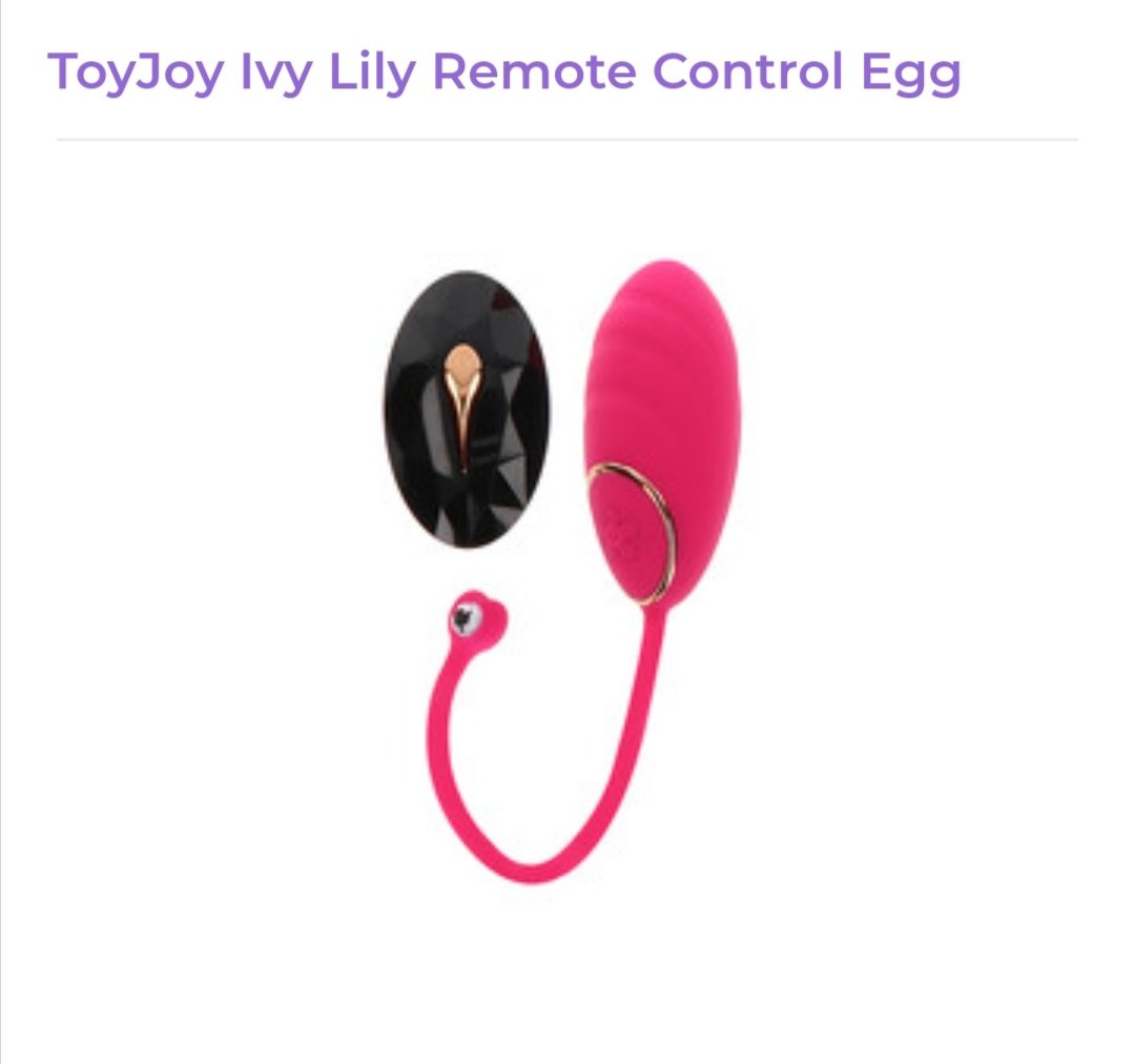 Image of ToyJoy Ivy Lily Remote Control Egg
