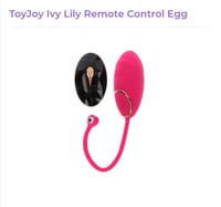 ToyJoy Ivy Lily Remote Control Egg