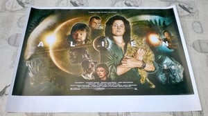 Alien poster illustration - Limited Edition A1 print /30