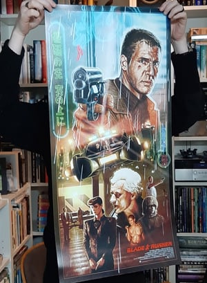 Blade Runner alternative poster illustration - Limited Edition 16"x32" giclée  /25