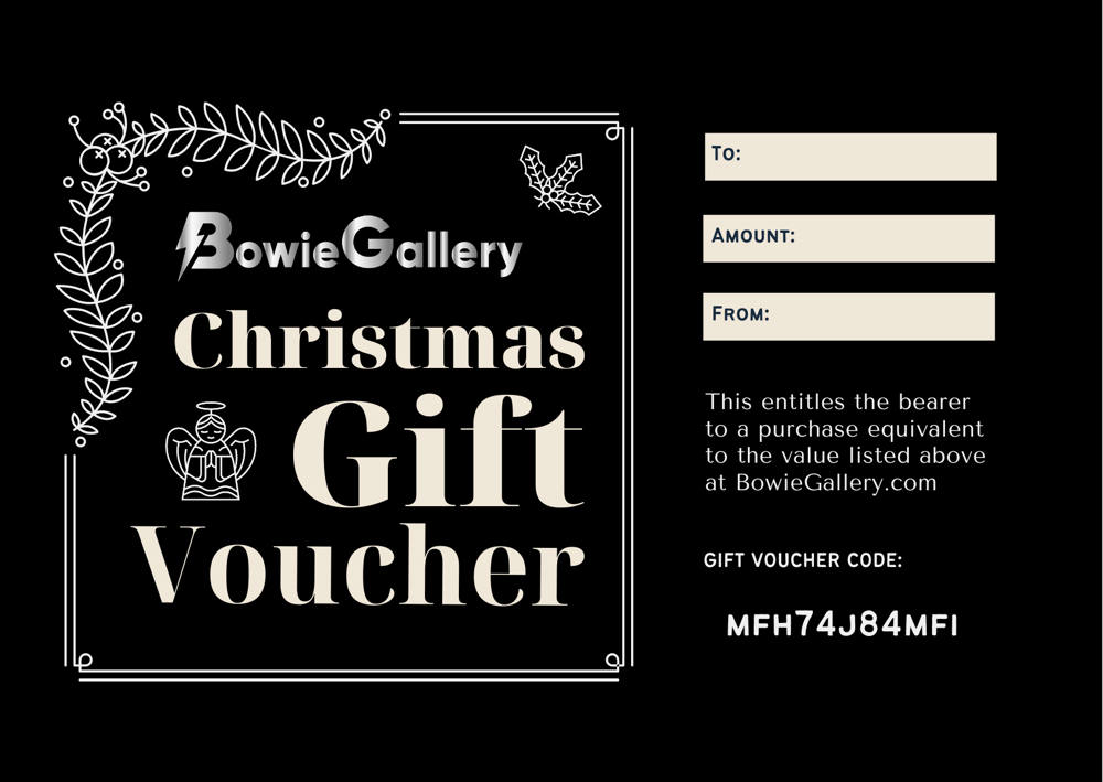 E-Gift Card Voucher - BowieGallery
