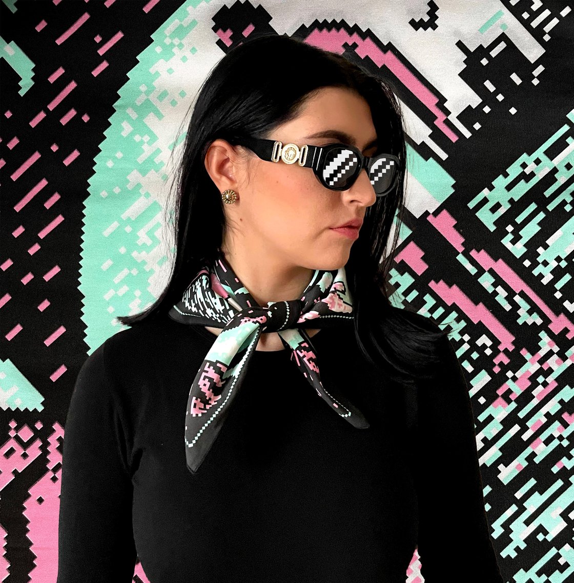 Image of Tiger Unleashed bandana 57x57cm