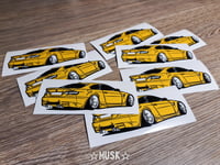 Image 1 of Yellow E92 M3 Sticker