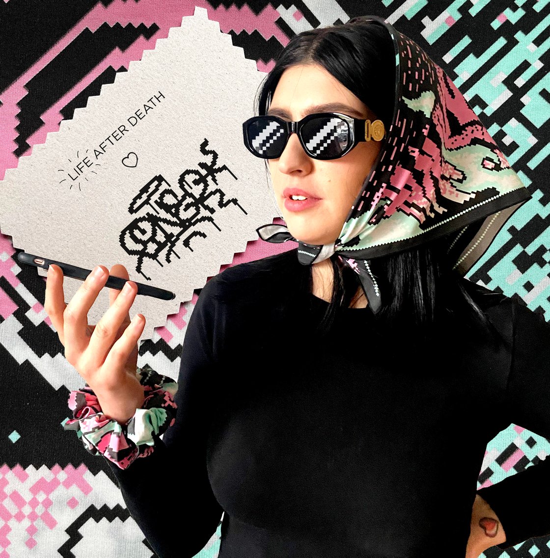 Image of Tiger Unleashed bandana 57x57cm