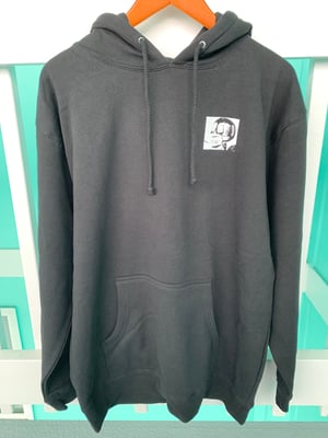 Image of "False Idols" Heavyweight Hoodie - Black