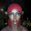 Top knot crochet hat