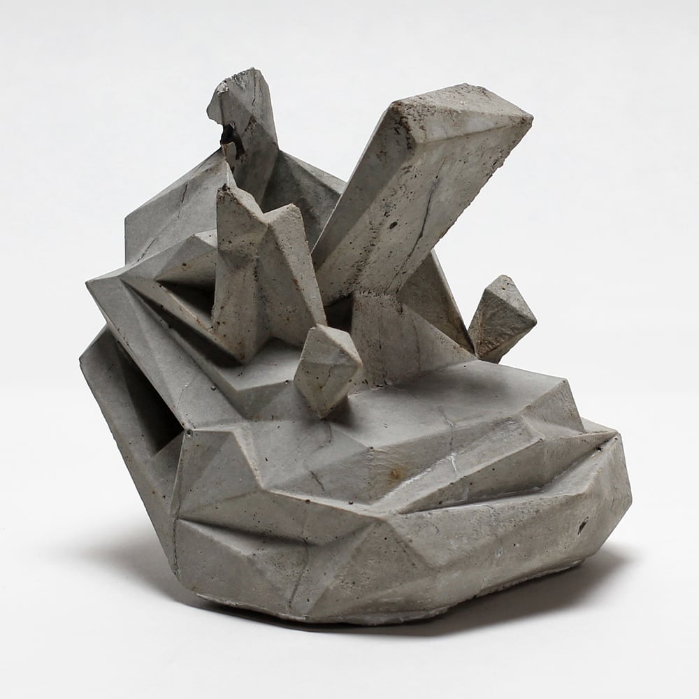 Image of EFF OH YOU ARE (FOUR) SCULPTURE - CONCRETE
