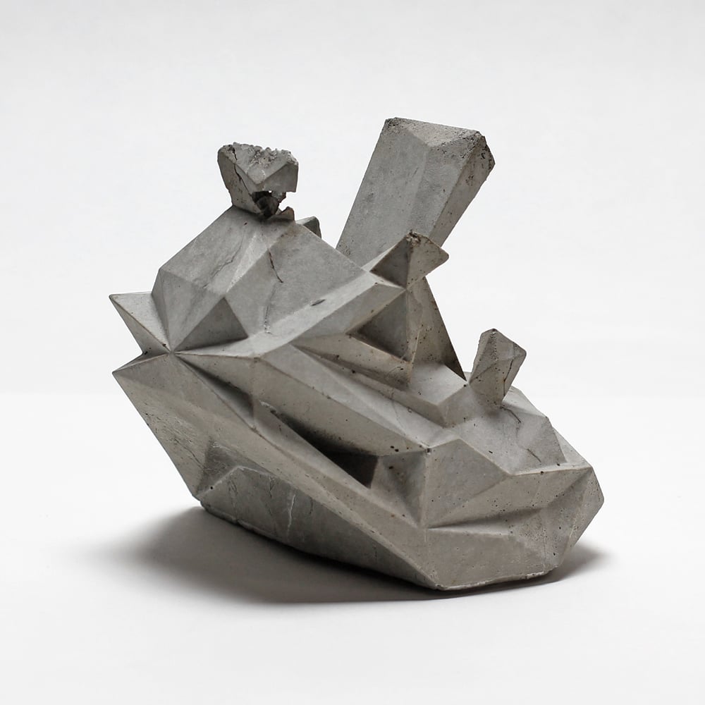 Image of EFF OH YOU ARE (FOUR) SCULPTURE - CONCRETE