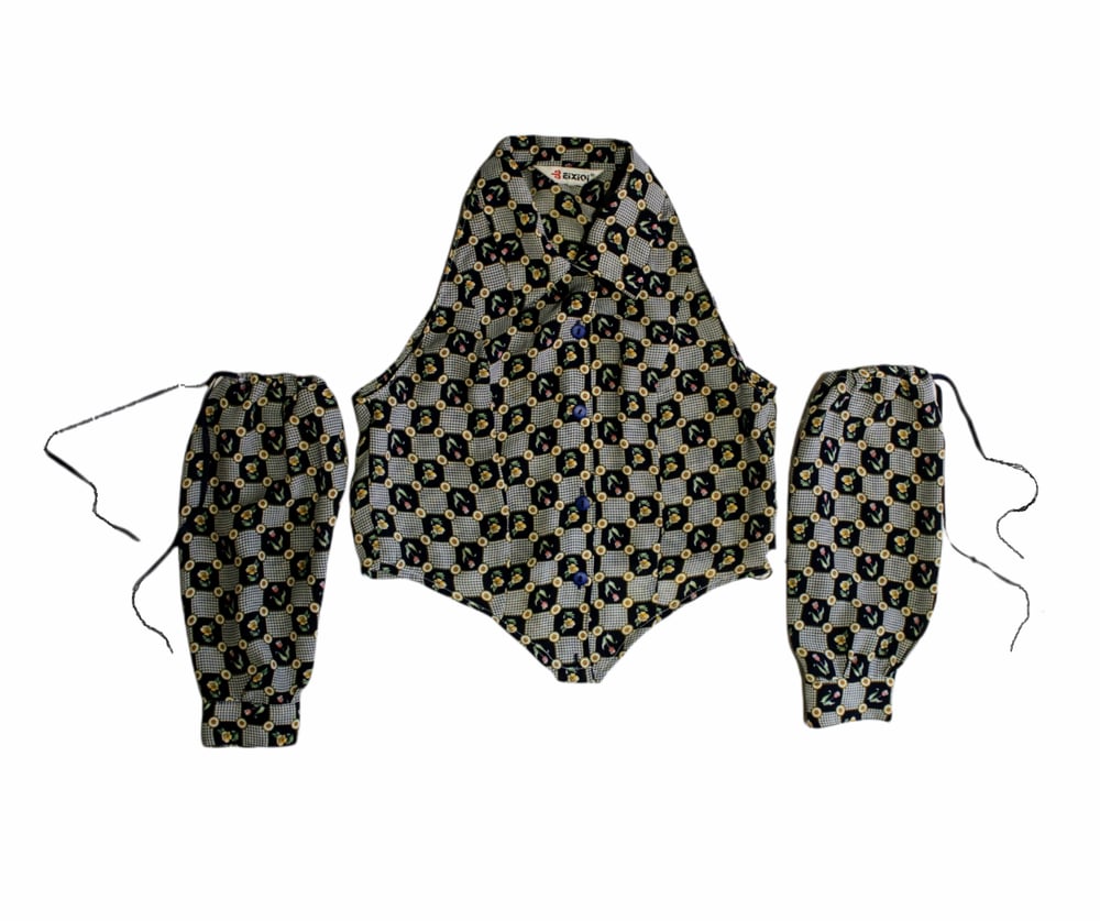 Image of Camisa mangas fruncidas.
