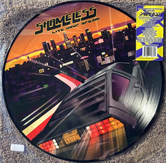 Image of Shameless Picture Disc 2021, 10 Songs Feat: Members of Kiss, LA Guns, Tuff & PBF