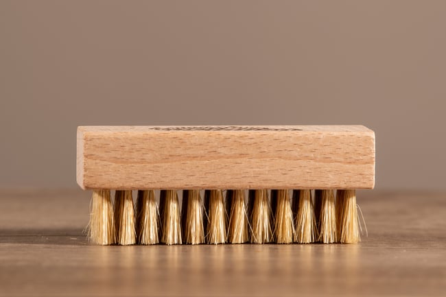 Reno-Clean & Branded Natural Bristle Brush