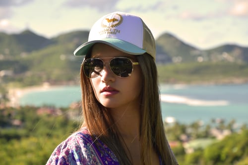 Image of "La plage" Sunglasses Chrome Black