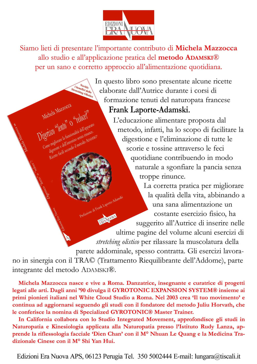 Libro : Digerisco “lento” o “veloce”