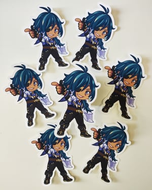 Image of Genshin Impact Vinyl Stickers