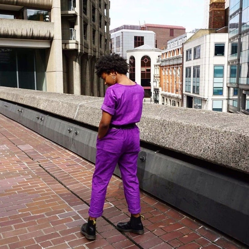 Image of  Ashanari Grape Boilersuit  - SAMPLE