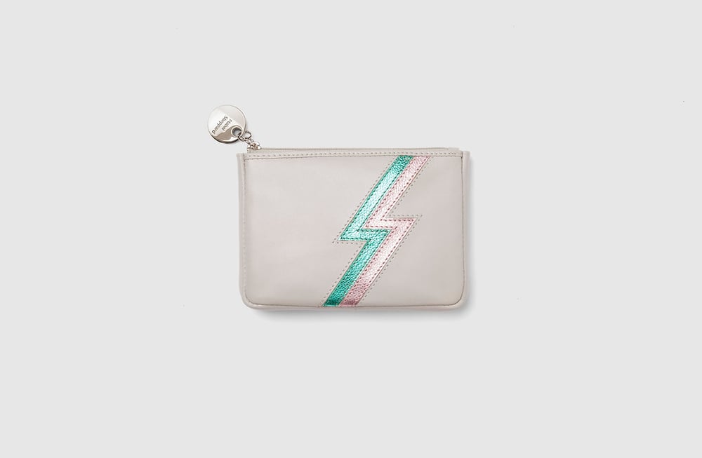 Chalk Ziggy Leather Purse