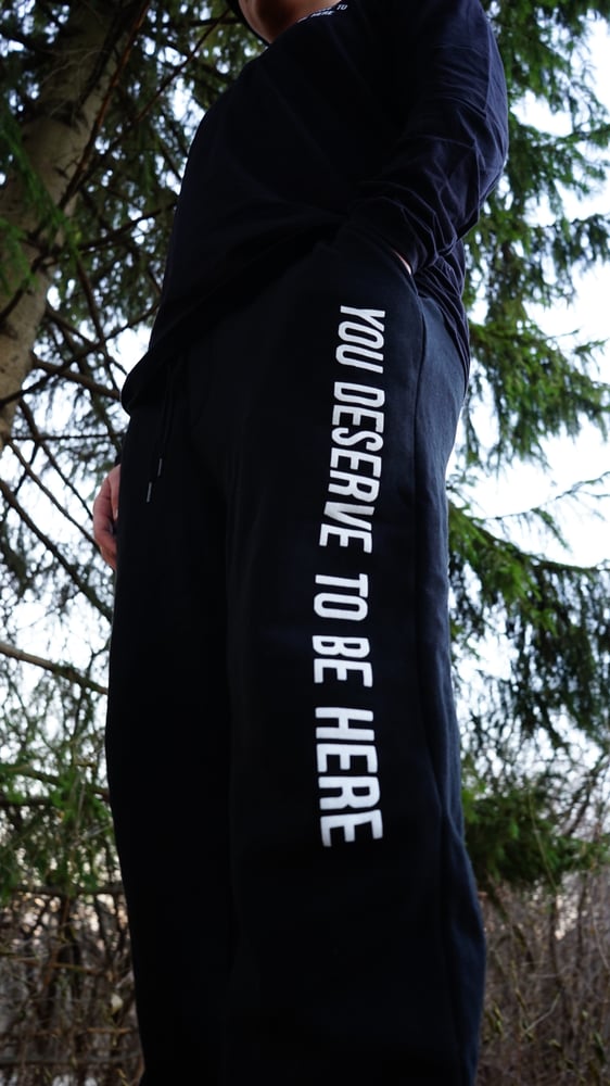 Image of FOL Black Joggers