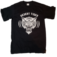 Desert Tiger Roaring Logo T-Shirt