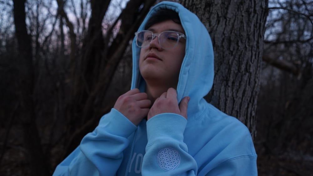 Image of FOL Light Blue Hoodie