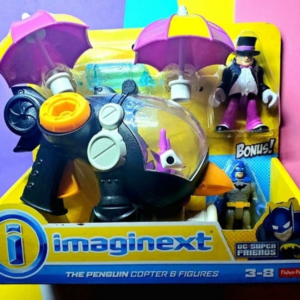THE PENGUIN, BATMAN & COPTER