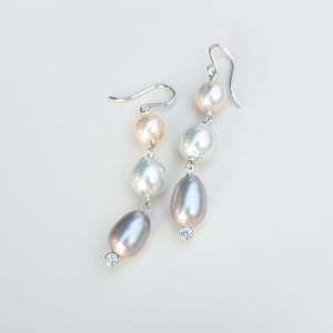 Fresh Water & South Sea Pearl Earrings 