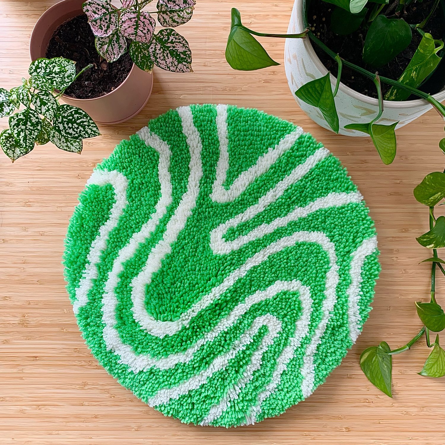 Circle Swirl Rug
