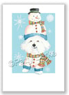 "Frosty Paws" New Year's Cards (10-pack)