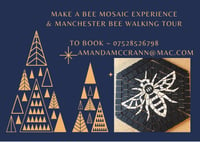 Image 1 of MAKE A MANCHESTER BEE MOSAIC GIFT EXPERIENCE 