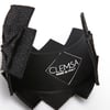 Polsino in pelle nera galuchat