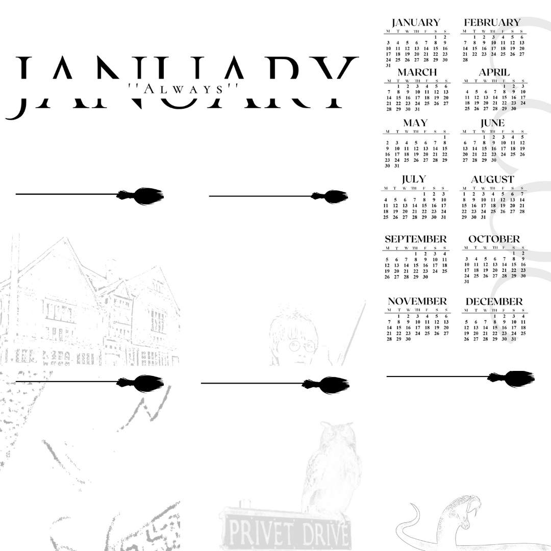 FULL BUNDLE PLANNER INSERTS movieprintables