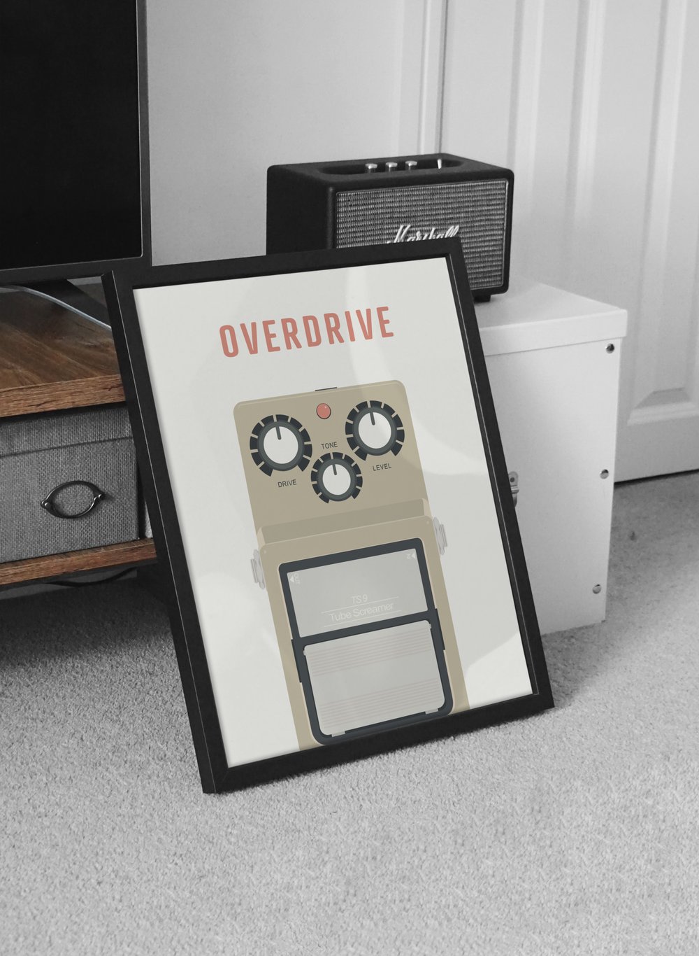 Image of Overdrive Pedal Print