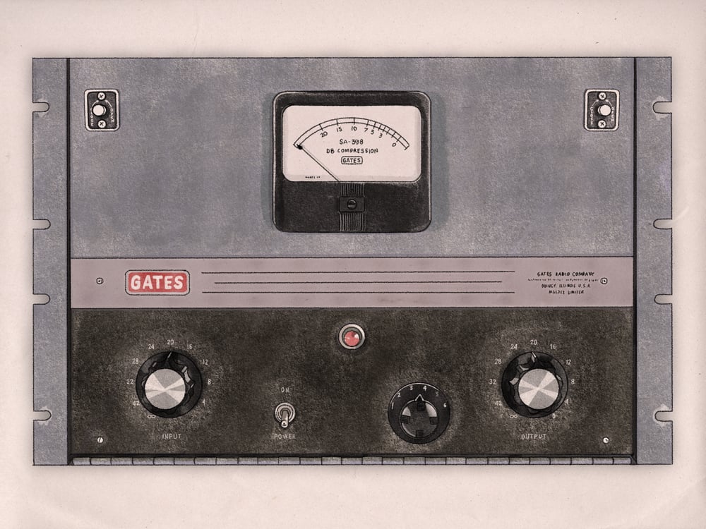 Gates SA-39B Limiting Amplifier Print 