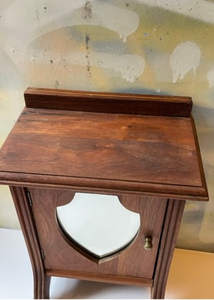 Image of Vintage Mini wooden cigar cabinet