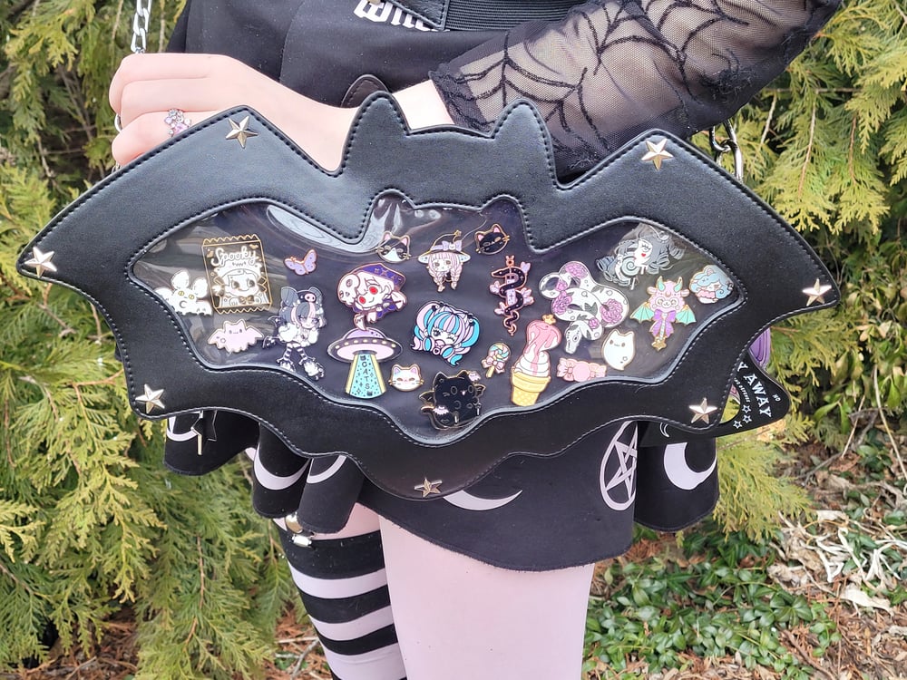 Image of Black Bat Ita PURSE - Good and Flawed bags