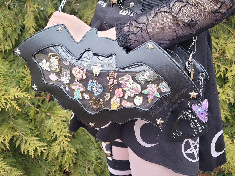 Image of Black Bat Ita PURSE - Good and Flawed bags