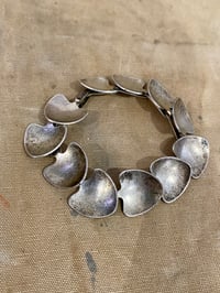 Image 1 of 50s SWEDISH STERLING SILVER BRACELET