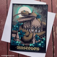 Image 2 of Mastodon Official Concert Poster - 11.18.21 Boston
