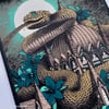 Mastodon Official Concert Poster - 11.18.21 Boston