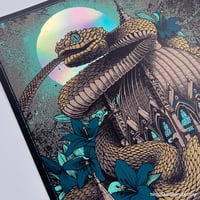 Image 1 of Mastodon Official Concert Poster - 11.18.21 Boston - Foil Variant