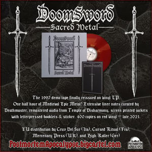 Image of DoomSword "Sacred Metal" 12" LP /// PA-1026