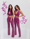Cassie and Jessie Dual Signed 8x10