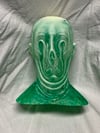 "Sourpuss" One Off- Translucent Emerald Green and Glow