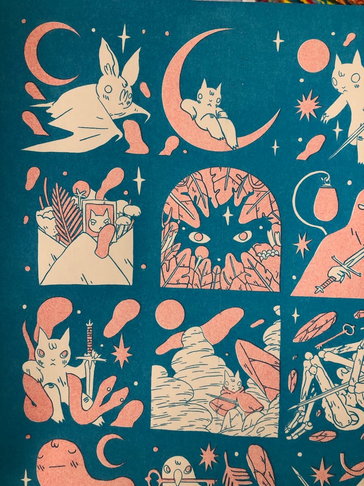 Image of Dark Images Risograph Print