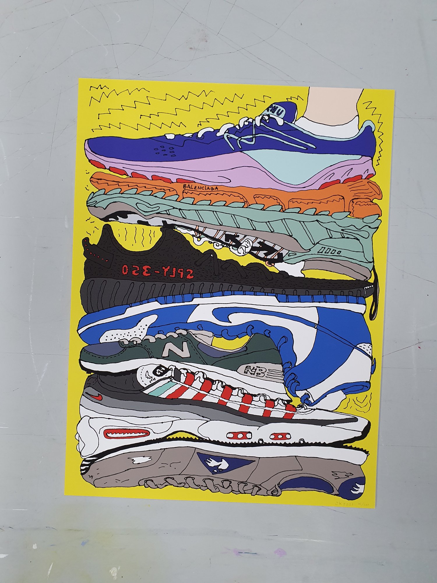 Image of Sneaker Pile