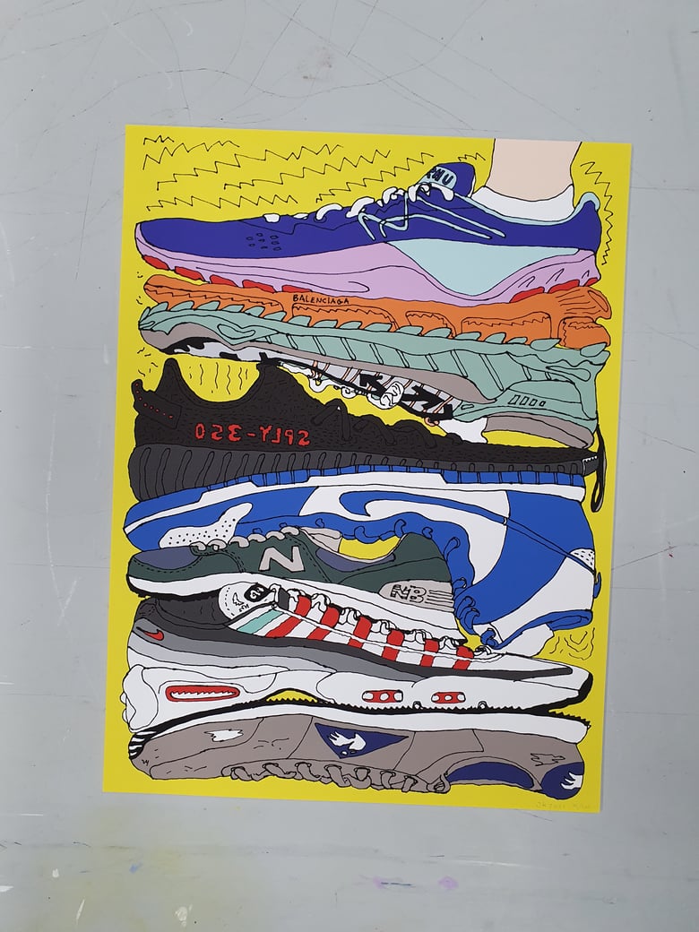 Image of Sneaker Pile