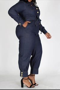 Image 1 of Pretty Girl Denim jumpsuit 