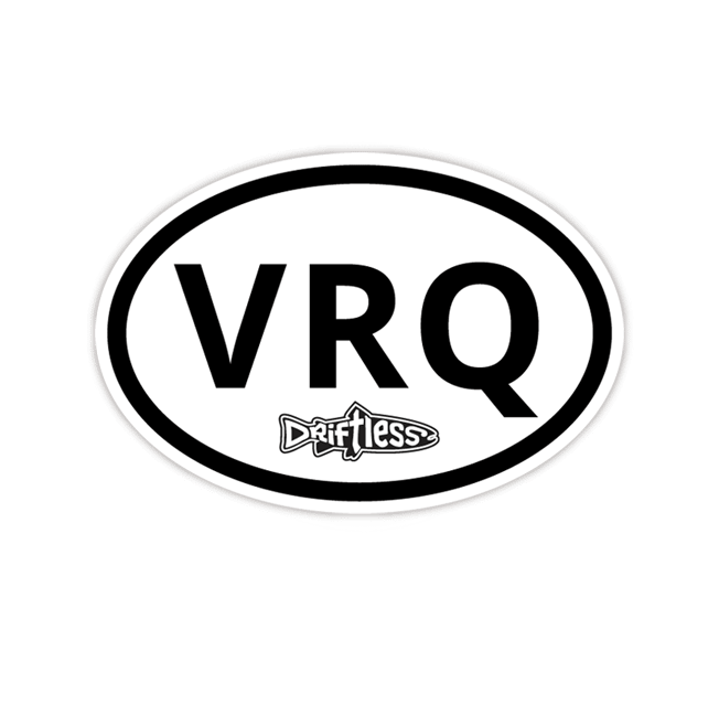 Image of VRQ (Viroqua) Classic Oval Sticker