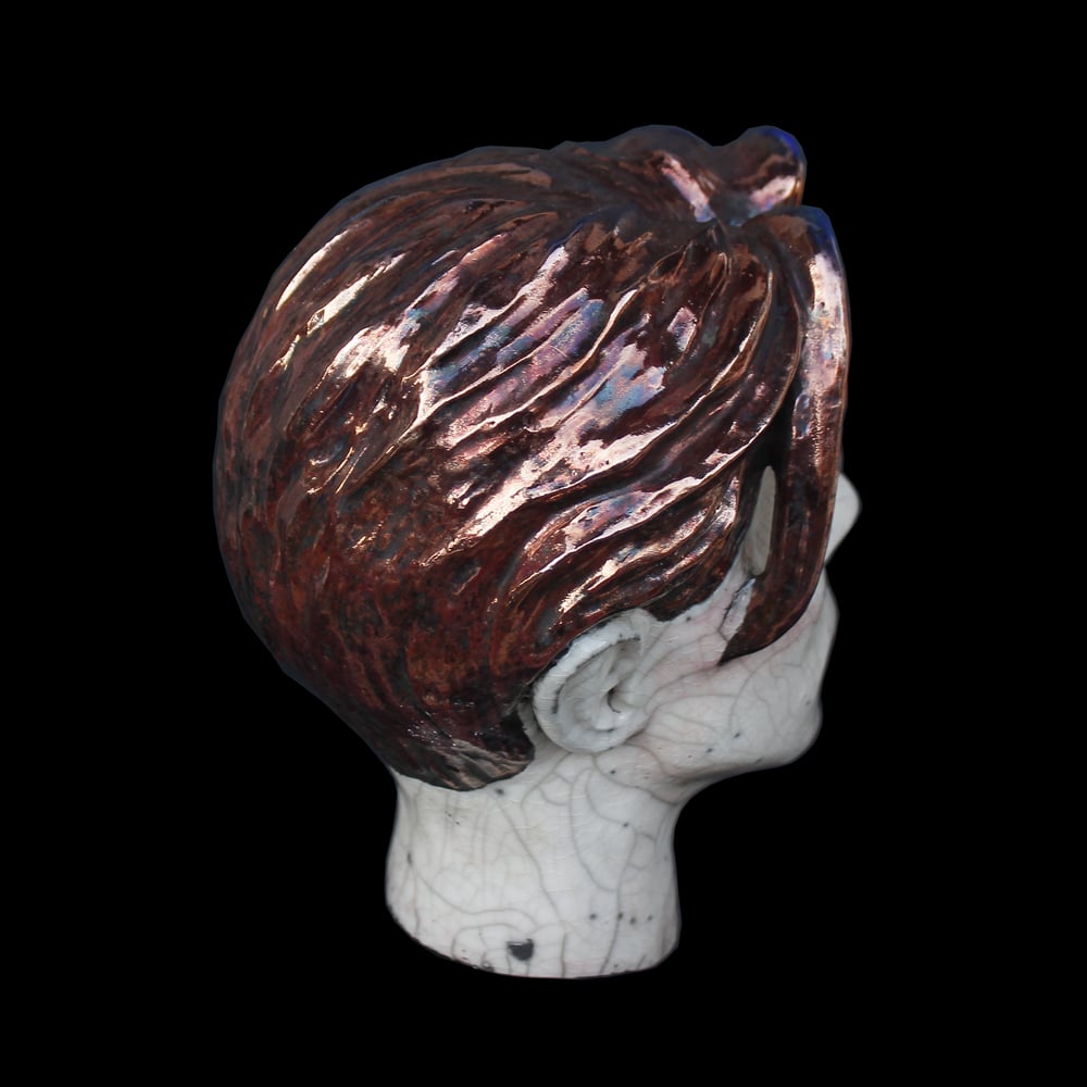 The Man Who Fell To Earth Ceramic - Full Head Sculpture