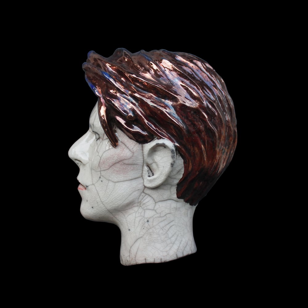 The Man Who Fell To Earth Ceramic - Full Head Sculpture